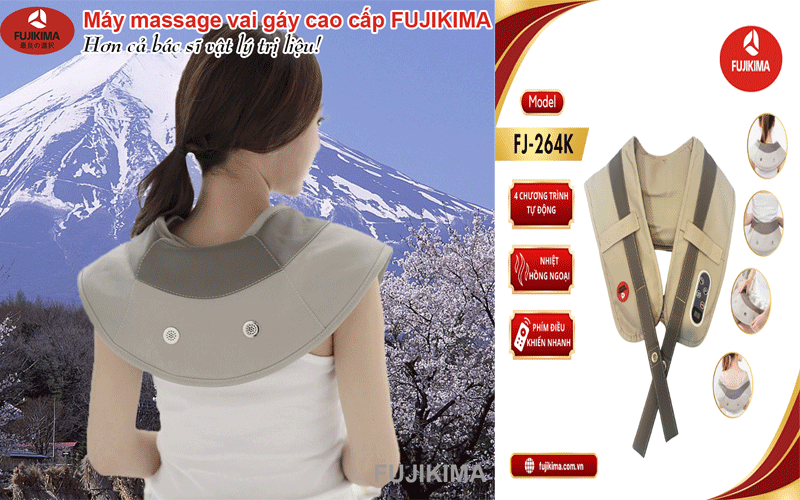 Máy massage Vai Gáy Fujikima FJ-264K