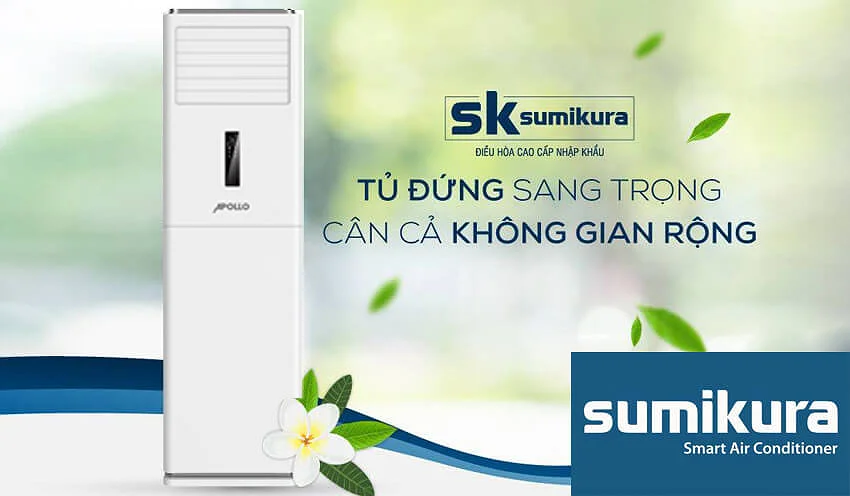 Điều hòa tủ đứng Apollo 50.000btu 1 chiều APF/APO-500
