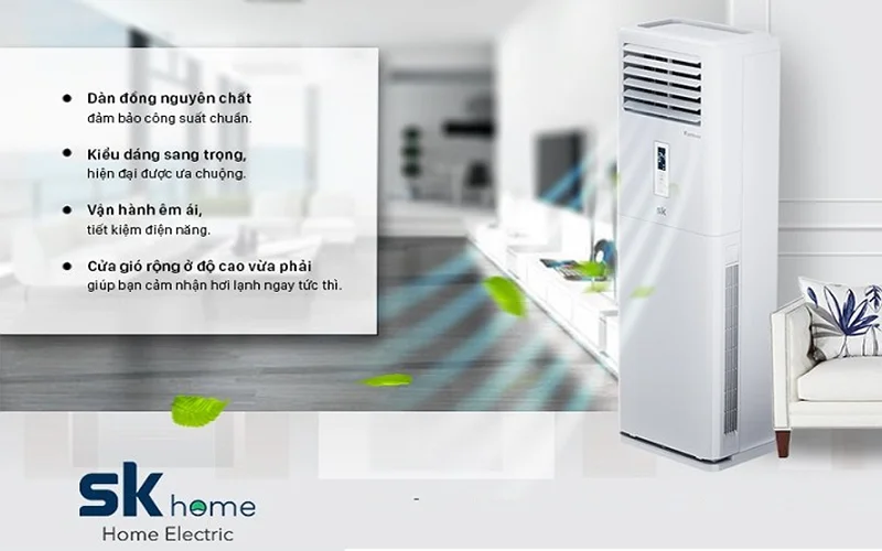 Điều hòa cây Apollo 2 chiều 60.000btu APF/APO-H600